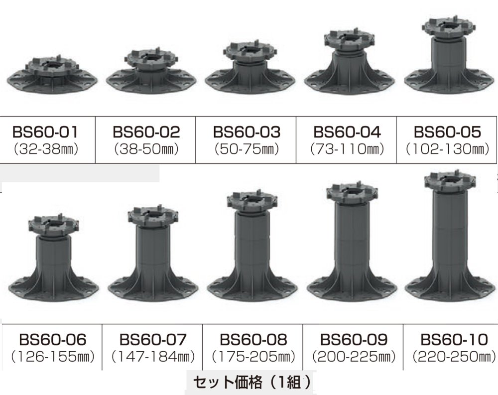 画像: 厚物セラミックタイル用基礎部材・ＢＳ６０ー04