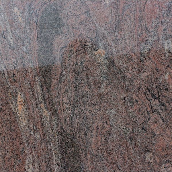 画像1: インド産　天然御影石　４００角　　インペリアルレッド　４ＰＡ  (1)